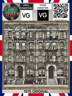 LED ZEPPELIN•Physical Graffiti•1975 US (#SS 2-200) Pitman Pressing / Die Cut